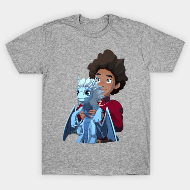 Ezran and the Dragon Prince | The Dragon Prince T-Shirt by Dearalanaaaa